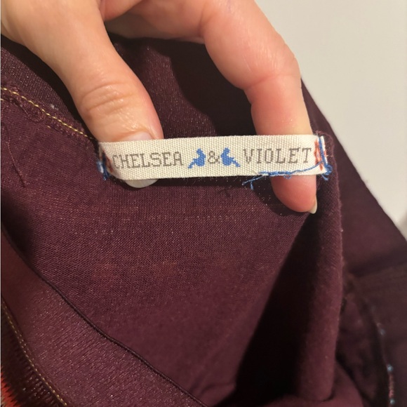 Chelsea & Violet Multicolor Patterned Mini Skirt - Picture 4 of 4